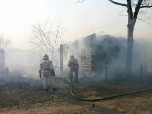 Зростає кількість пожеж з причини необережного поводження громадян з вогнем