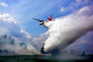 Гасіння лісових пожеж відпрацьовували на ніжинському аеродромі