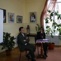 У бібліотеці Короленка відбулася презентація творчості актора Валентина Макара
