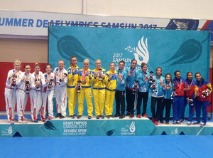 Майже 100 медалей привезли дефлімпійці з Туреччини