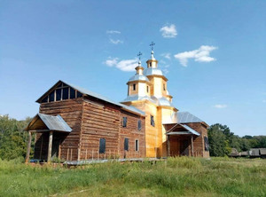 Миколаївський храм – найстарішу дерев'яну церкву Менщини – відбудовують у Пирогові