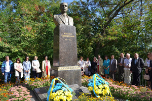 У Чернігові відзначили 154-річчя від дня народження Михайла Коцюбинського