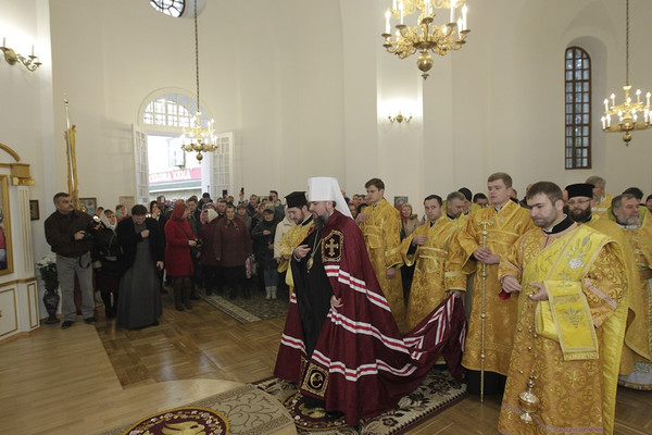 Митрополит Київський і всієї України Епіфаній у Козельці освятив Вознесенську церкву