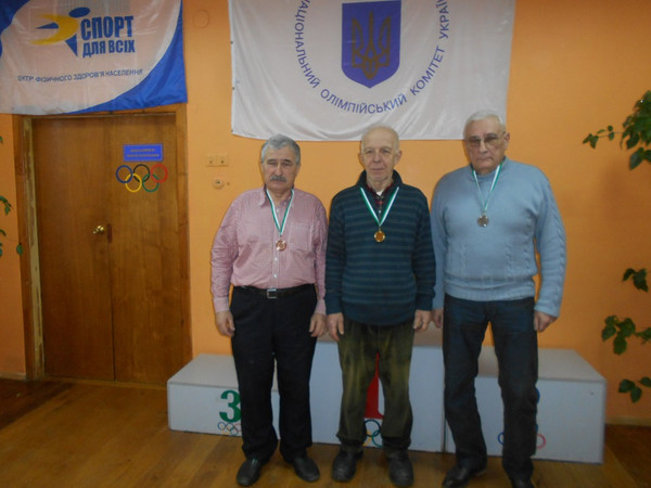 Шахи: чемпіонат Чернігівської області серед ветеранів