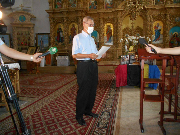За загиблих у липні Захисників України помолилися у Чернігові