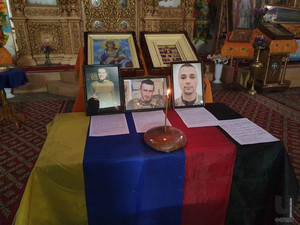 За загиблих у жовтні Захисників України помолилися у Чернігові