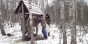 У «Новгород-Сіверському лісгоспі» підгодовують диких тварин