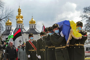 Українського командира взводу Шпака поховали за новим військовим ритуалом