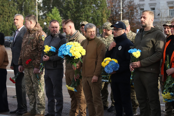 Міць та сміливість: На Чернігівщині відзначили День захисників та захисниць України