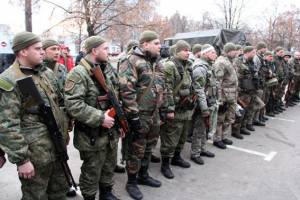 Чернігівські міліціонери-захисники Дебальцевського плацдарму повернулися додому. Фото