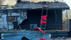 росія вдарила безпілотниками по вантажному відділенню