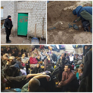 Ягідне. Усе село окупанти перетворили на концтабір