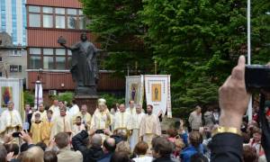 У Гданську освятили пам’ятник св. Володимиру Великому, створений чернігівцем Геннадієм Єршовим