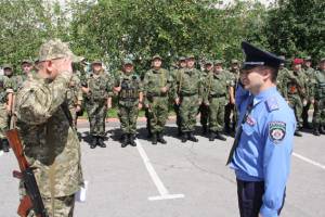 Зведений загін міліції Чернігівщини в сімнадцятий раз вирушив на Донбас