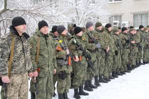 Земляки провели на Донбас батальйон 