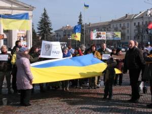 У Чернігові відбулася акція на підтримку Надії Савченко
