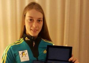 Христина Дмитренко – найкраща юна спортсменка Європи!