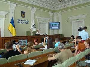 У Чернігівській міськраді за ініціативи громадських активістів обговорили проект фонтану