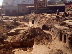 Давньоруські споруди виявлено археологами на вулиці Гончій у Чернігові