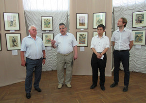 У Чернігові експонується унікальна виставка японської гравюри укійо-е «Світ кабукі»