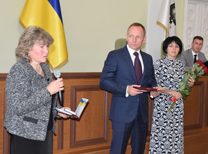 З нагоди Дня міста вручено відзнаку «Почесний громадянин міста Чернігова»
