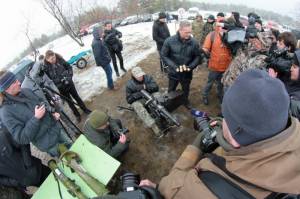 На Чернігівщині відбувся показ новітнього озброєння та військової техніки