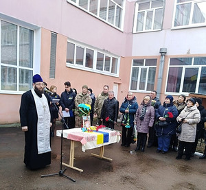 У Чернігові встановлено меморіальну дошку на честь Захисника України Юрія Степанця