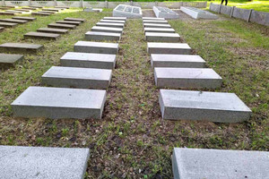 Плити на німецькому кладовищі відновлено
