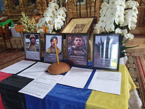У Чернігові помолилися за загиблих у червні Захисників України