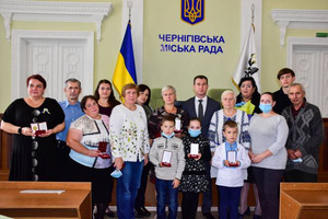 У Чернігові вперше вручили нагороди «Захисник України - Герой Чернігова»