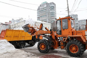 За вихідні в Чернігові вивезли більше 6000 кубометрів снігу