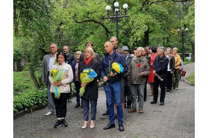 У Чернігові вшанували пам’ять класика української літератури Михайла Коцюбинського