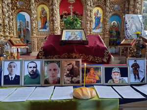 У Чернігові помолилися за 7-х загиблих у вересні за Україну