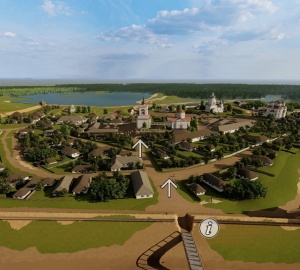 У Прилуках створили 3D-макет Прилуцької козацької фортеці