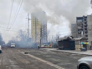 Російська авіація завдала ударів по будинках у районі ЗАЗу міста Чернігова