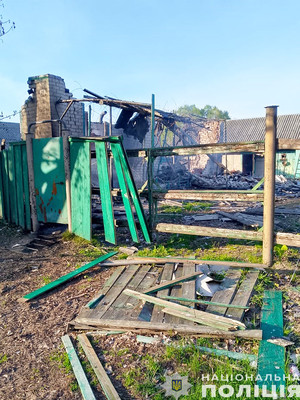 На прикордонні Чернігівщини російським обстрілом знищено приватний будинок