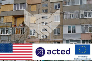 Acted допомагає мешканцям Чернігова відновити житло, пошкоджене внаслідок обстрілів